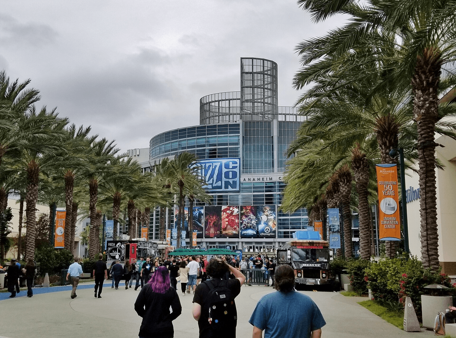 Imagen con licencia abierta del Anaheim Convention Center durante BlizzCon 2017