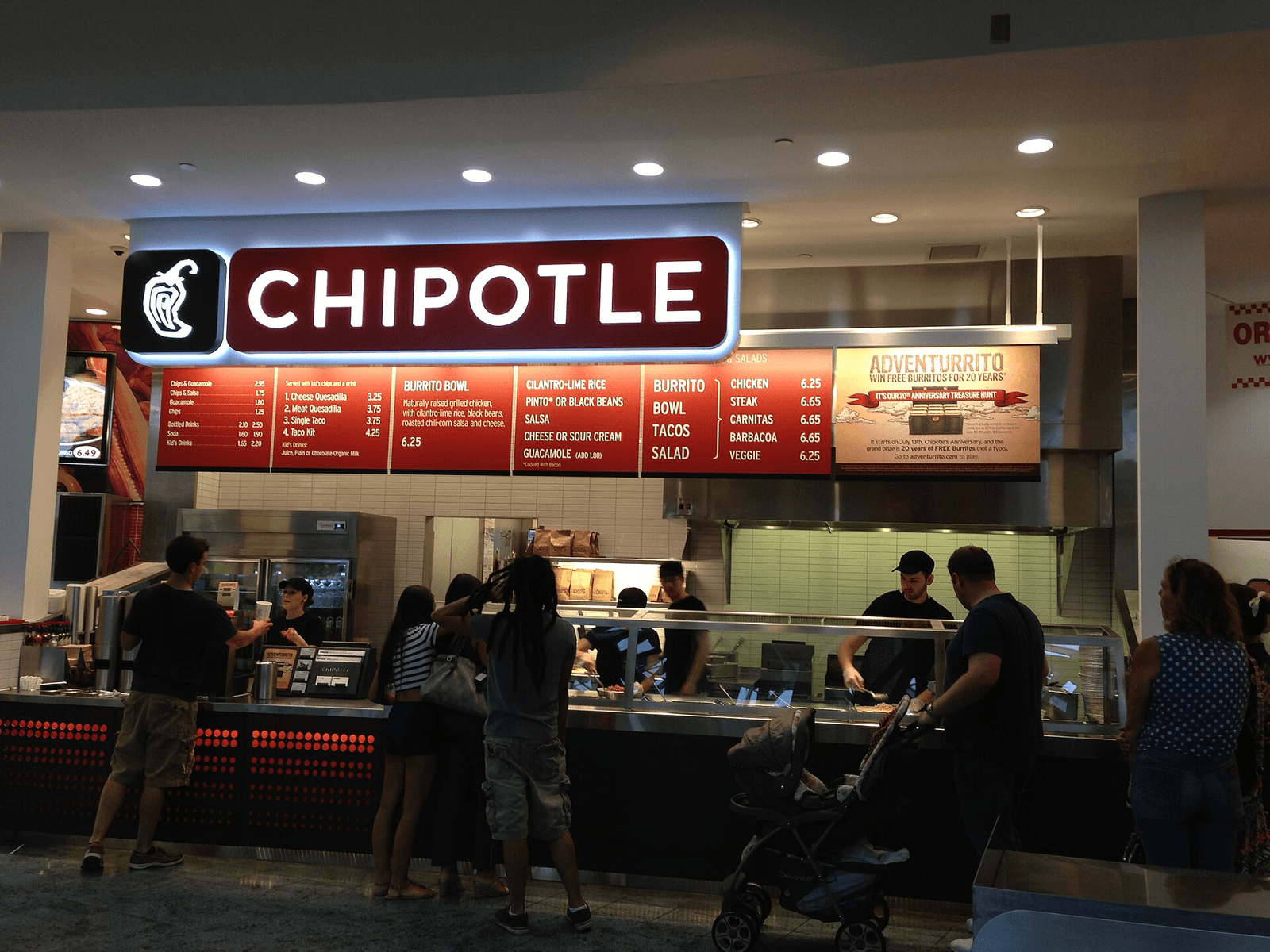 Imagen de Chipotle Mexican Grill, Inc. publicada bajo una licencia abierta