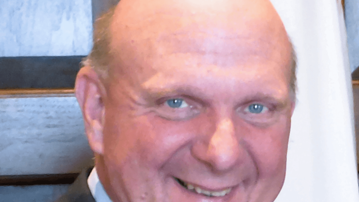 Steve Ballmer pictured when he was introduced as the new owner of the Los Angeles Clippers; openly licensed image