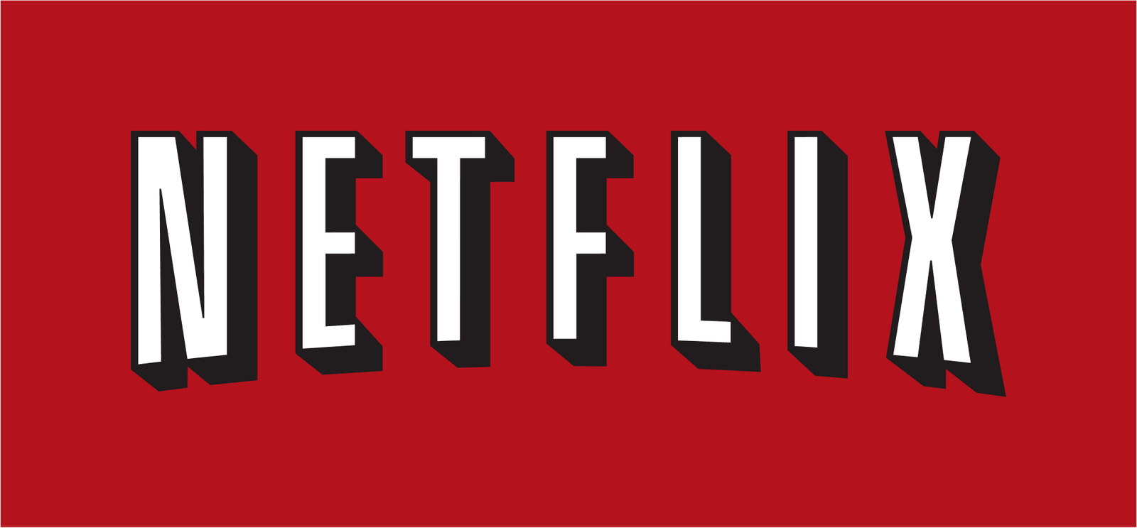 Netflix logo.svg·Netflix标志——美国订阅制视频点播OTT流媒体服务的标志，使用时间为2001年8月20日至2014年6月12日