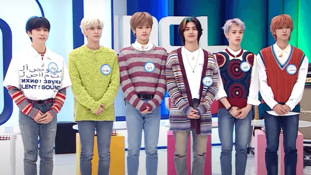 Xdinary Heroes 2021.png · Xdinary Heroes' December 2021 guesting in Super Juniors' Idol vs. Idol