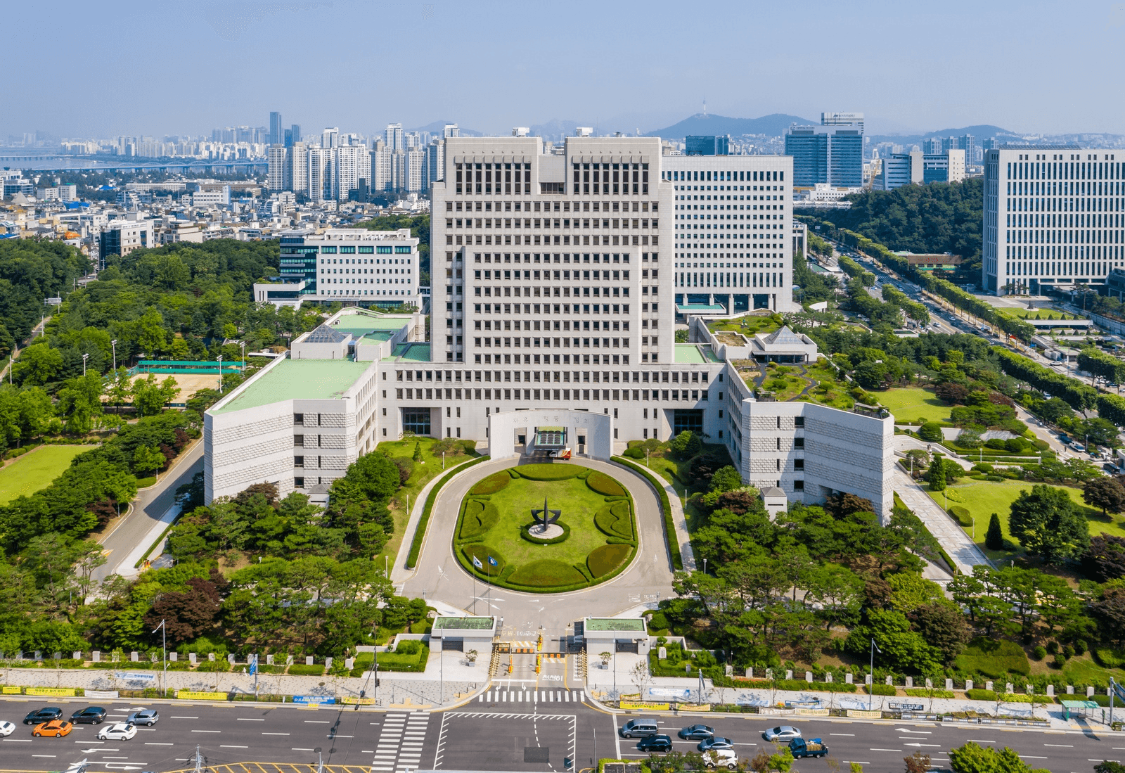 韩国大法院办公楼公开许可图片