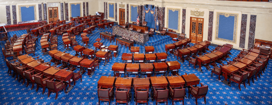 Public-domain image of the U.S. Senate chamber