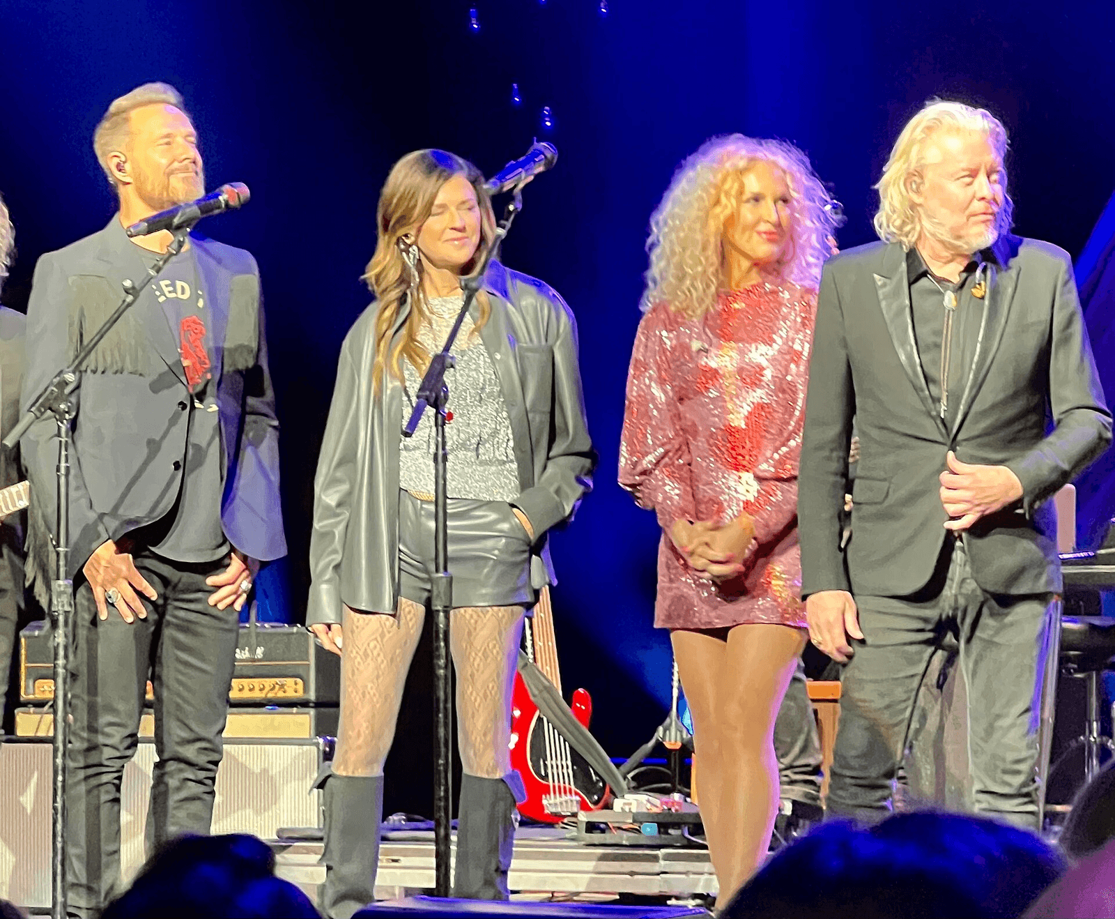 Little Big Town performing at Belmont University in Nashville on April 2, 2024; openly licensed image