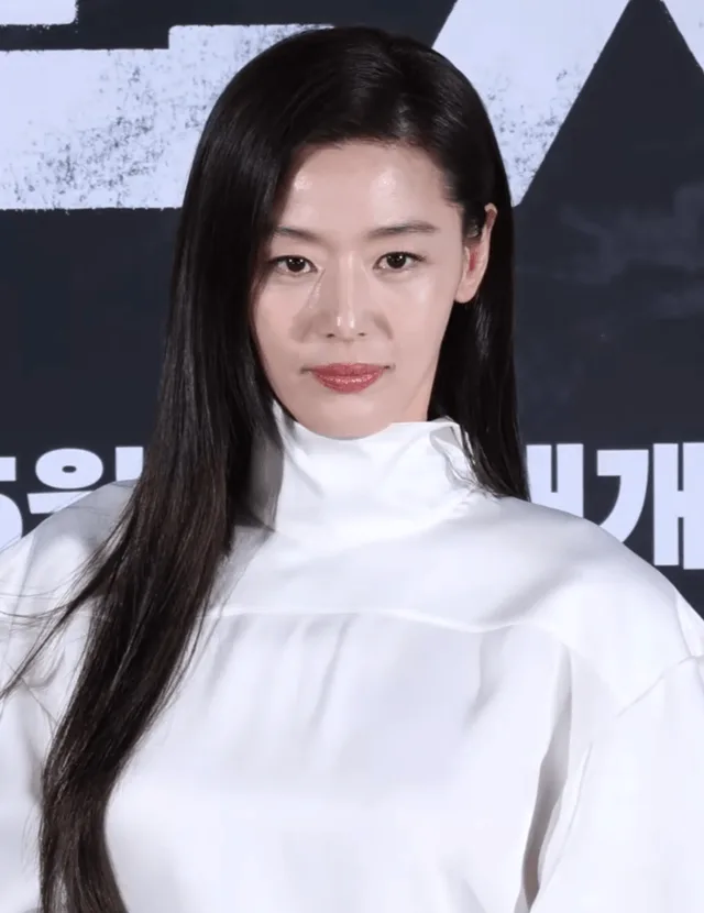 Jun Ji-hyun in April 2026.png · Production Press Conference for the movie Colony