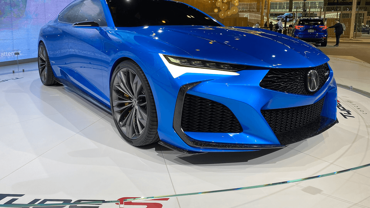Imagen de un concept car de Acura con licencia abierta